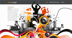 Desktop Screenshot of playzmusic.com